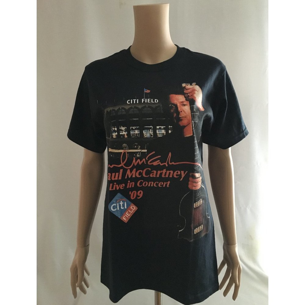 Vintage 2009 Paul McCartney Citi Field New York Concert T Shirt